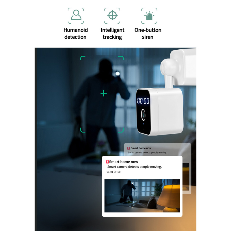 A18 Home Wireless WIFI Surveillance Camera High Definition Infrared Night Vision Two-way Voice Intercom Al Humanoid Detection