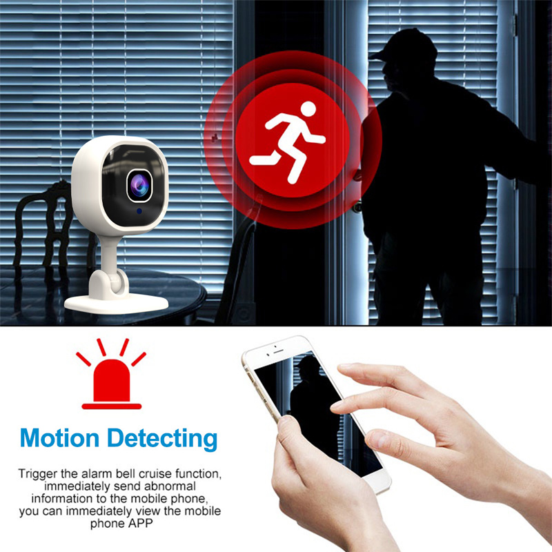 1080P Full HD Smart Camera A3 Wifi Intelligent Security Monitor Motion Detecting Day and Night Switch Two-way Voice Intercom