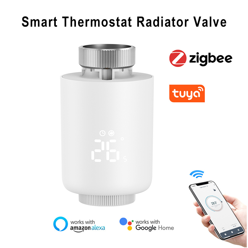 Tuya Zigbee APP Remote Control  Smart Thermostatic Radiator Valve