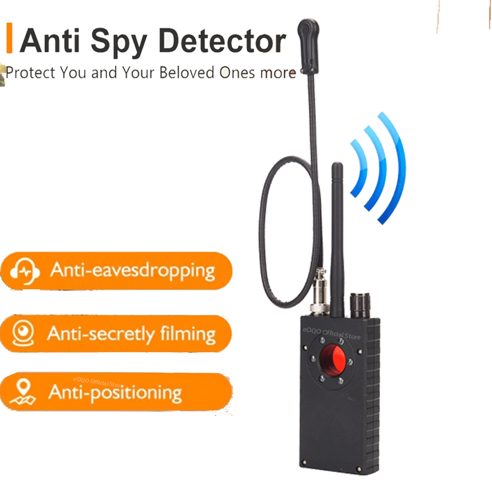 Wireless RF Signal Detector Anti-Spy Hidden Camera Detector Bug GPS Signal Lens RF Tracker GSM Audio Finder Devices Scanner G328