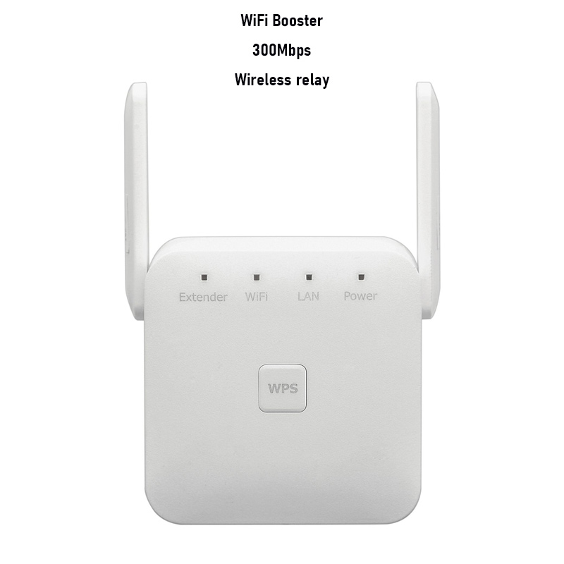 Home 300Mbps Wireless WiFi Repeater Expand Cover Range Network Signal Amplifier One Click Connection To Superior Router