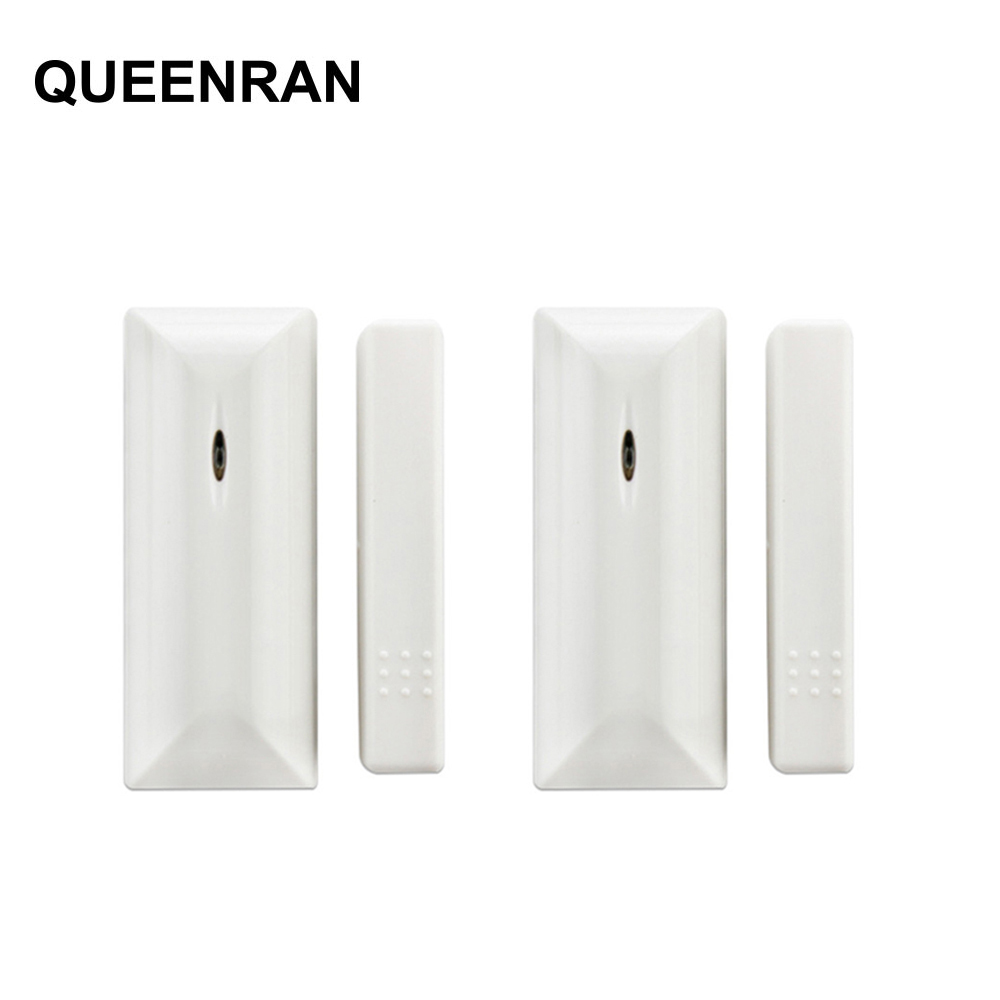 2pcs 433MHz/868MHz Wireless Door Contact Window Sensor Magnetic Contact MD-210R for Focus ST-VGT ST-IIIB Home Alarm System