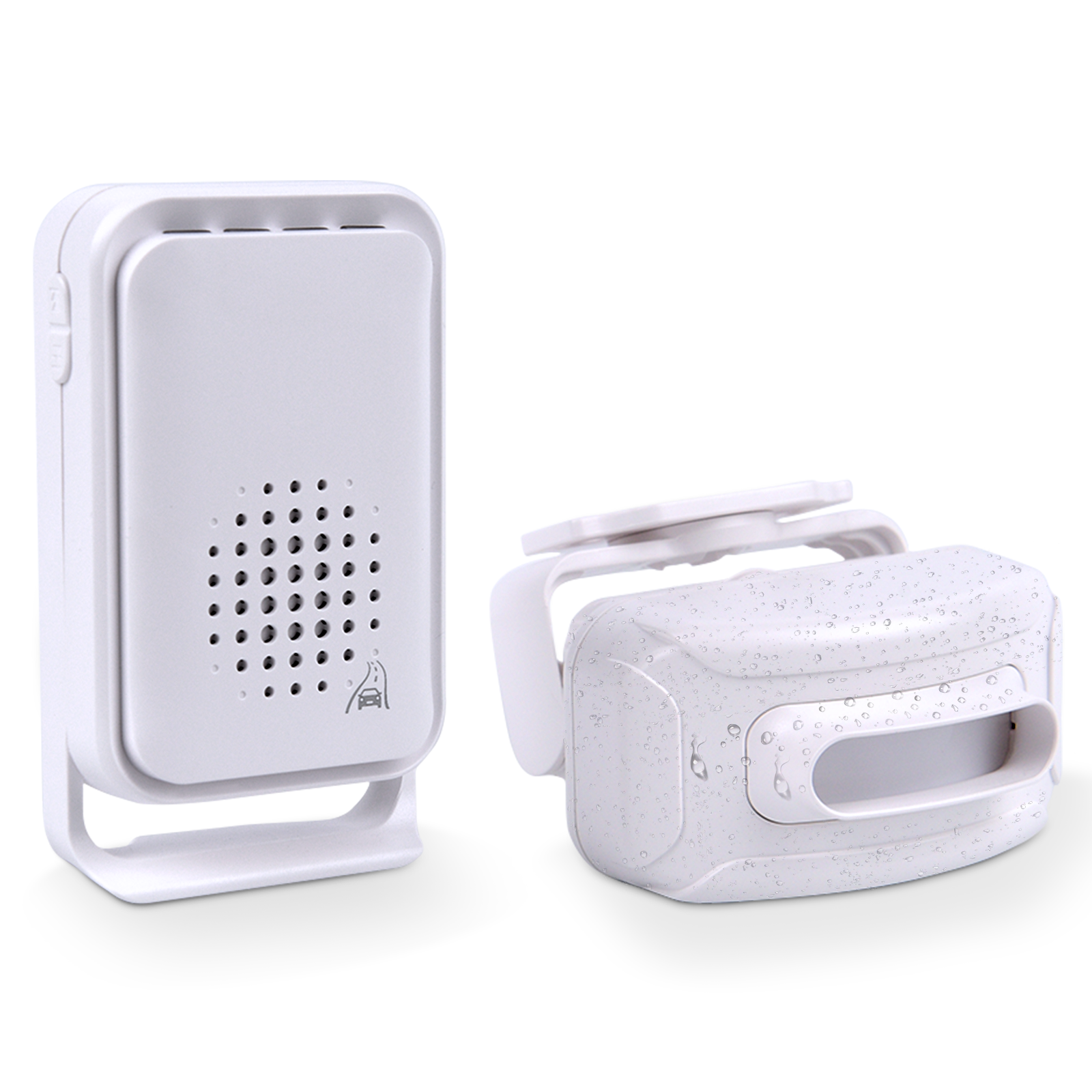 Outdoor Waterproof Wireless Sensor Alarm IR + M/W Sensor Detect Welcome Chime for Shop Entry Garage Home Security Protection