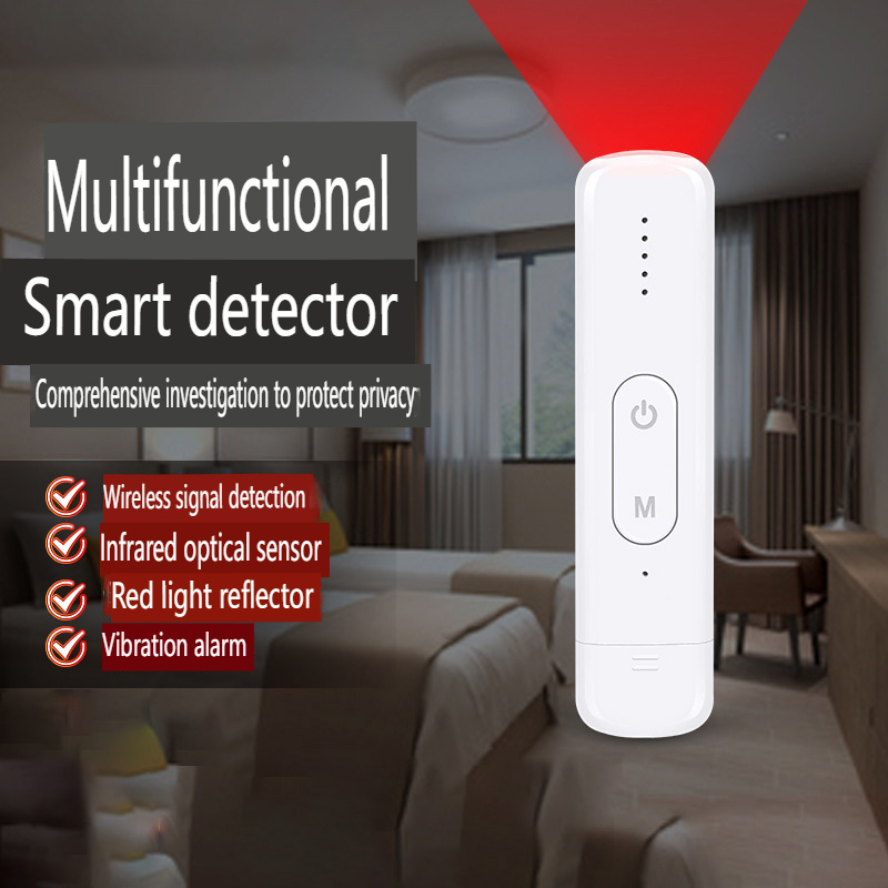 AK980 High Sensitivity Camera Detector Anti Eavesdropping and Anti-tracking Infrared Alarm GPS Wireless Signal Detector