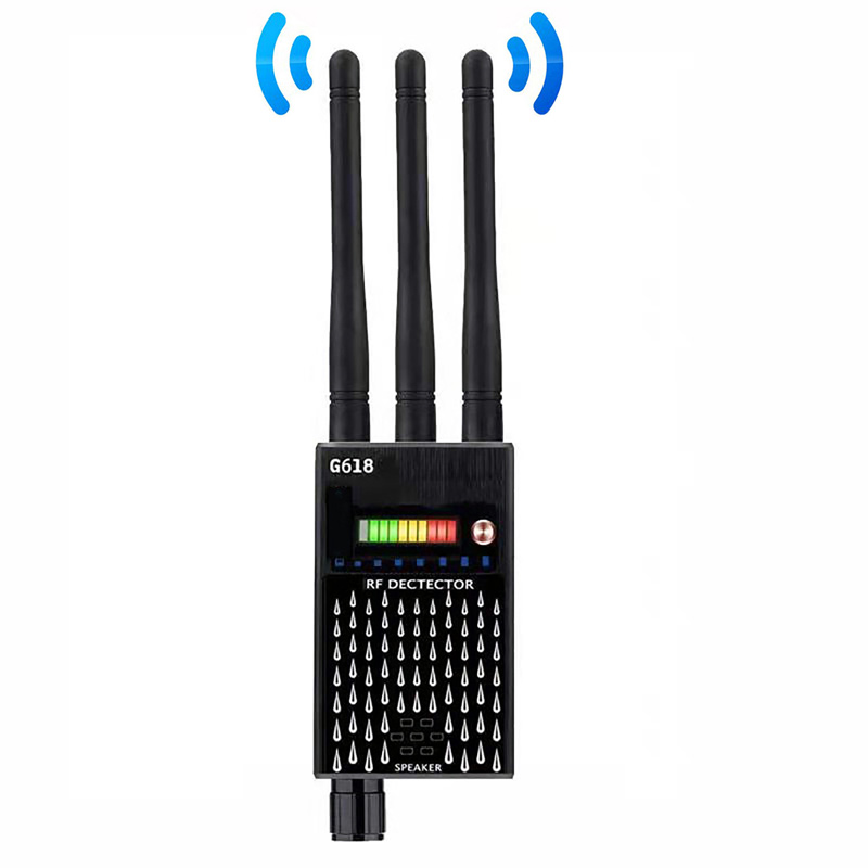 G618 GPS Wireless Signal Detector Anti Spying Hidden WiFi Camera Detector Sound Vibration LED Indicator