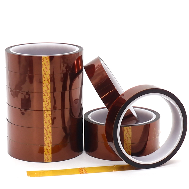 33 Meters Long Tawny PET Insulated Resistance 180°C High Temperature Insulation Adhesive Tape
