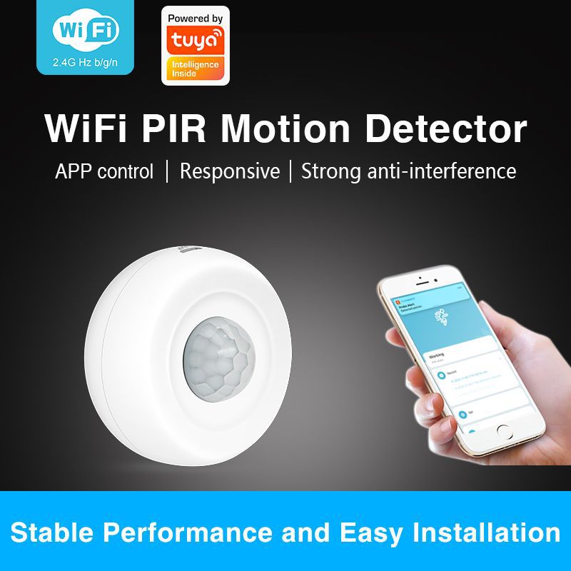 WIFI PIR SENSOR Human Body Infrared Sensor Tuya Infrared Detector Intelligent Home Human Motion Detector Alarm Facilities