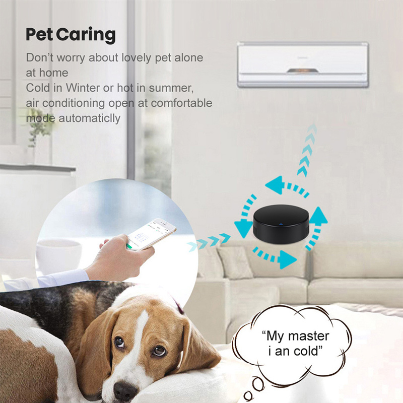 Graffiti Universal Detector WiFi IR Remote Control with Temperature And Humidity Sensor Intelligent Infrared Air Conditioning