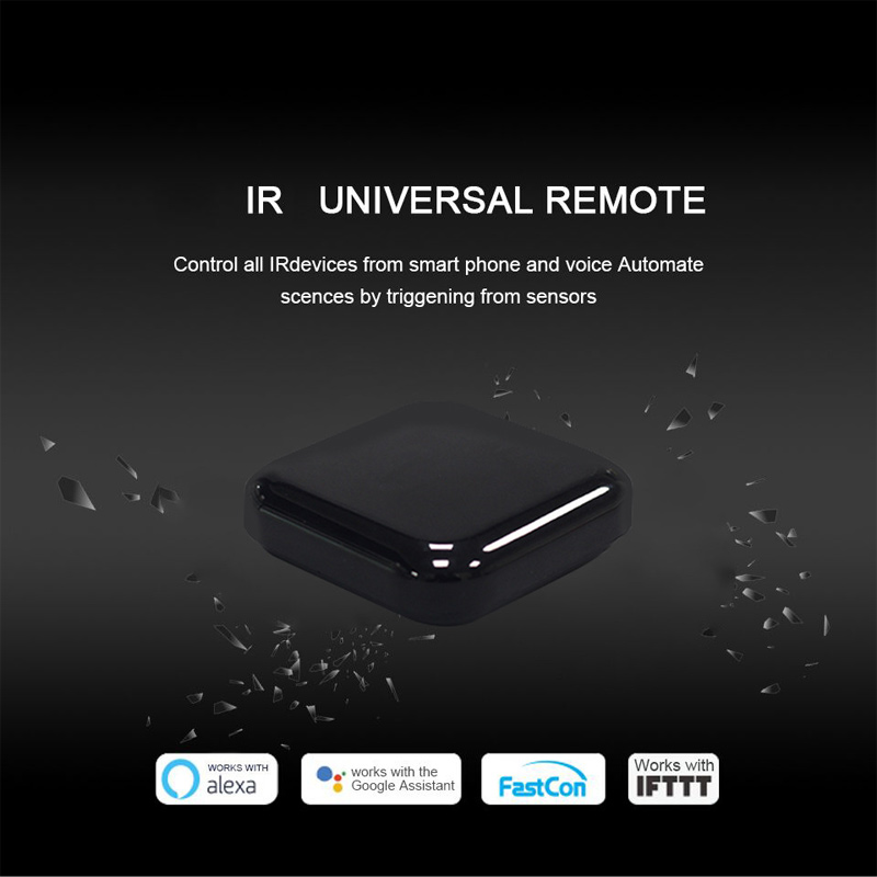 Intelligent Wifi Infrared Air Conditioner Tuya Universal Remote Controller Manual Learning lR Code One-button Match IR Control