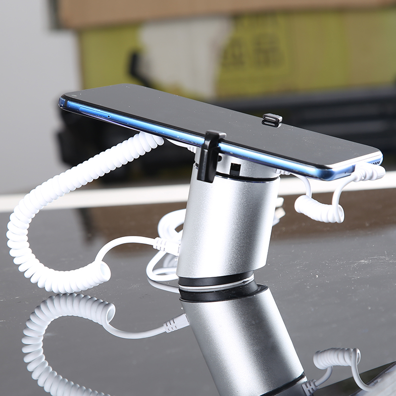 Mobile Shops Loss Prevention Phones Display Stand Alarm Device Smartphone Burglar System Cell Phone Anti Theft Charger Holder
