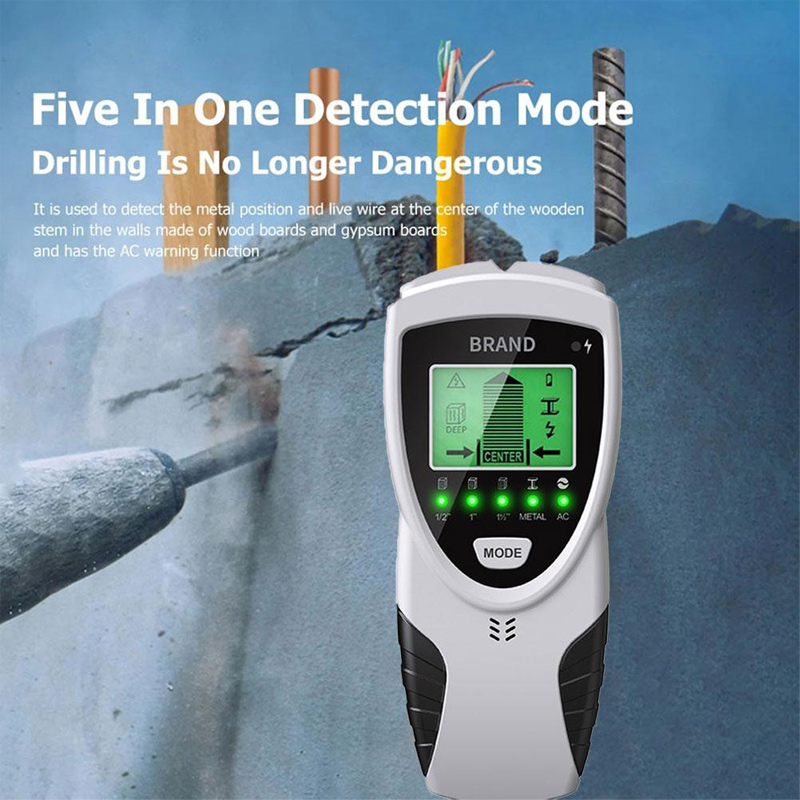 SH301 Wall Stud Finder Sensor Pipe Finder Wall Detector Hidden Line Finding Backlit AC Wood Metal Finder Cable Wires Tracker