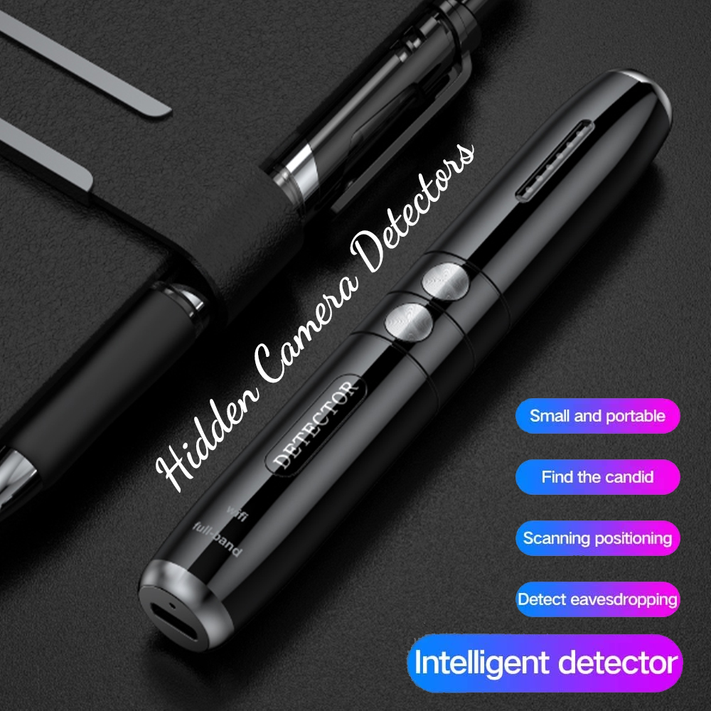 Hidden Camera Detectors Device Portable Wireless Bug Detector with 3 Professional Modes 5 Levels Sensitivity Tra