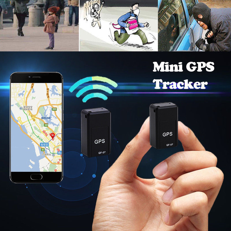 GF-07 Mini GPS Tracker Car GPS Locator Tracker Car Gps Tracker Anti-Lost Recording Tracking Device Strong Magnetic Mount