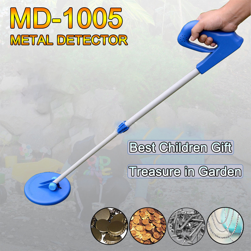 MD-1005 Portable Underground Metal Detector Best Children Gift in Garden Treasure Hunting Outdoor Archaeological Instrument