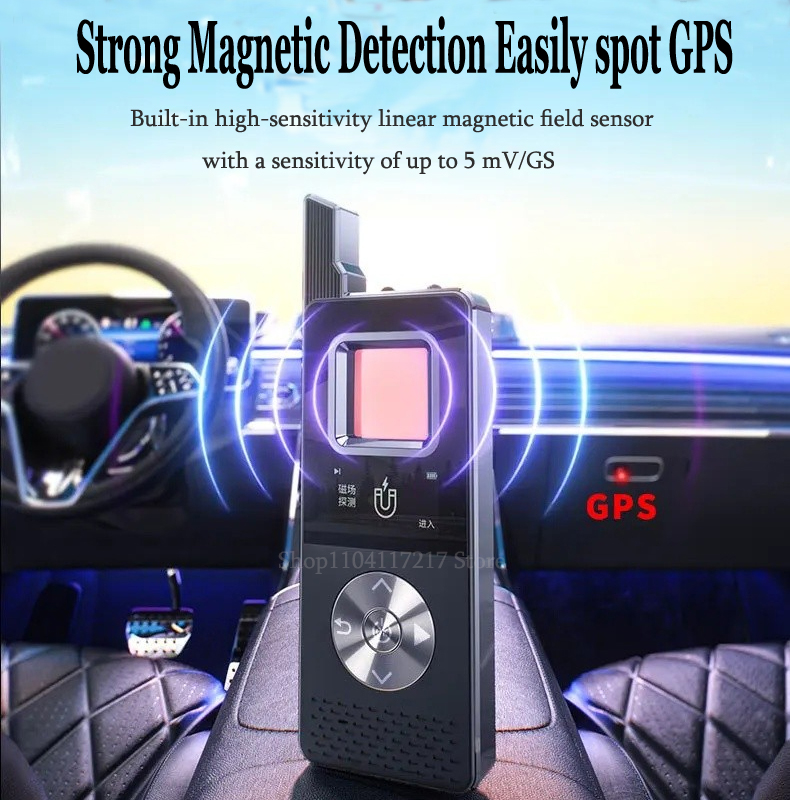 hacking gadgets Detector Hidden Camera GPS Tracker Bugs Detector RF Signal&amp;Strong Magnetic Detection Anti-Eavesdropping&amp;Tracking