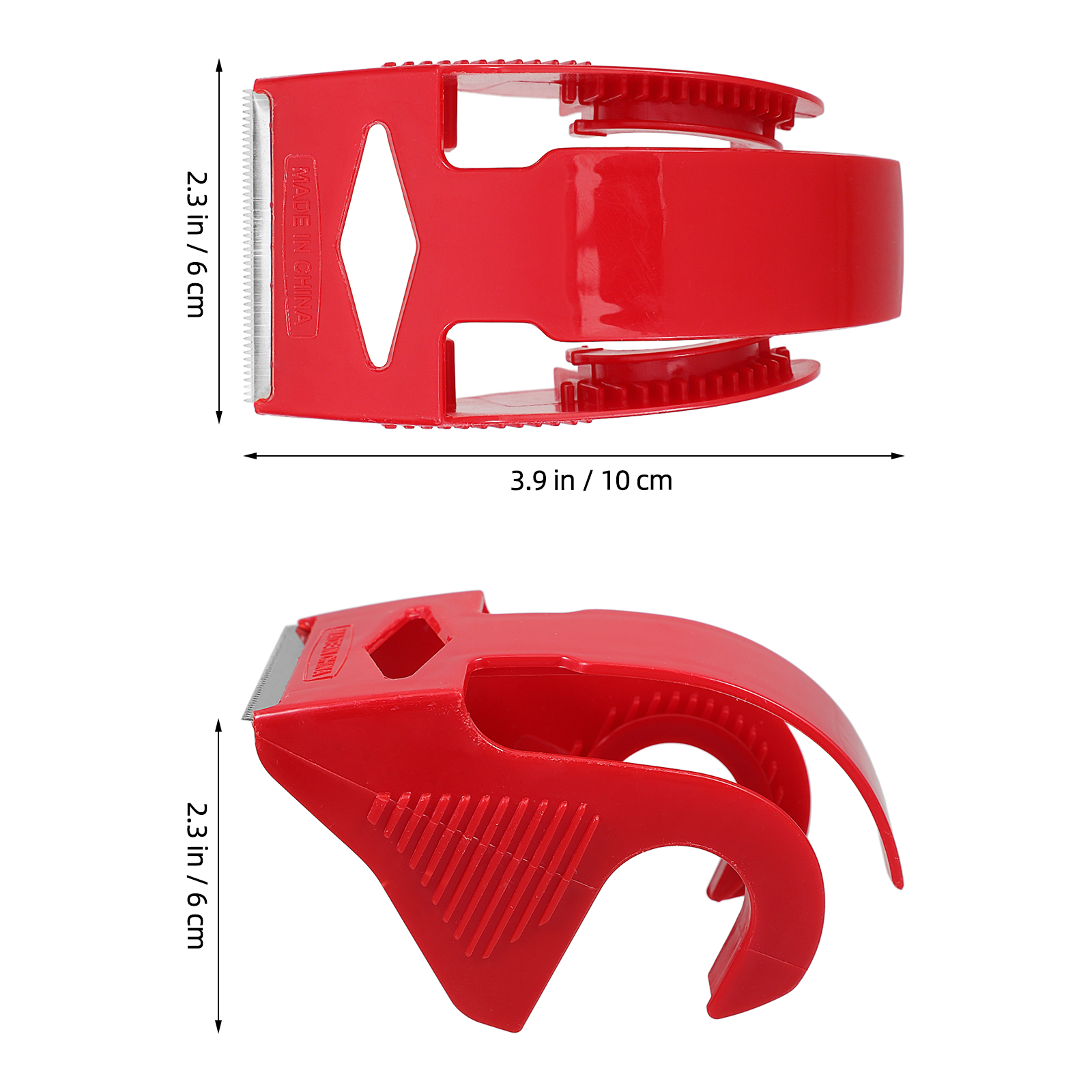 3pcs Small Tape Dispenser for Packing Adjustable Handheld Tape Dispenser Heavy Duty Packaging Tape Dispenser for Moving