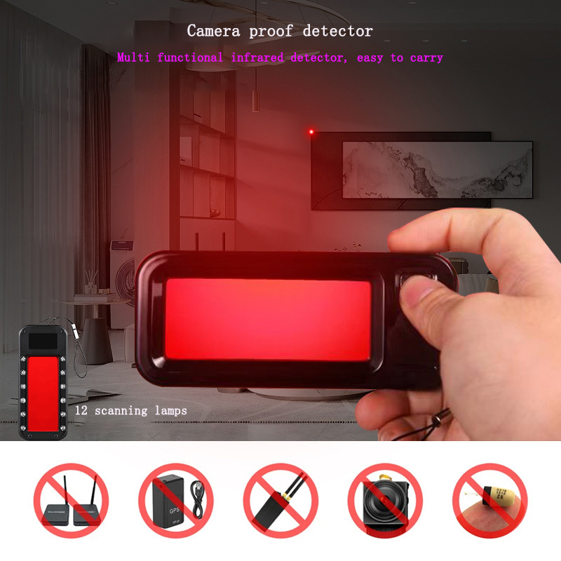 Anti Surveillance Camera Theft Detection Instrument Hotel Infrared Large Window Female Detector Vibration Induction Scanning
