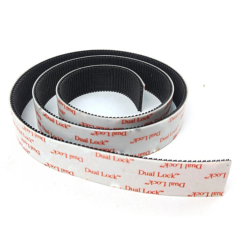 1in*1m SJ3551/SJ3550 Black Acrylic Double sided Dual Lock Tape with Factroy Price