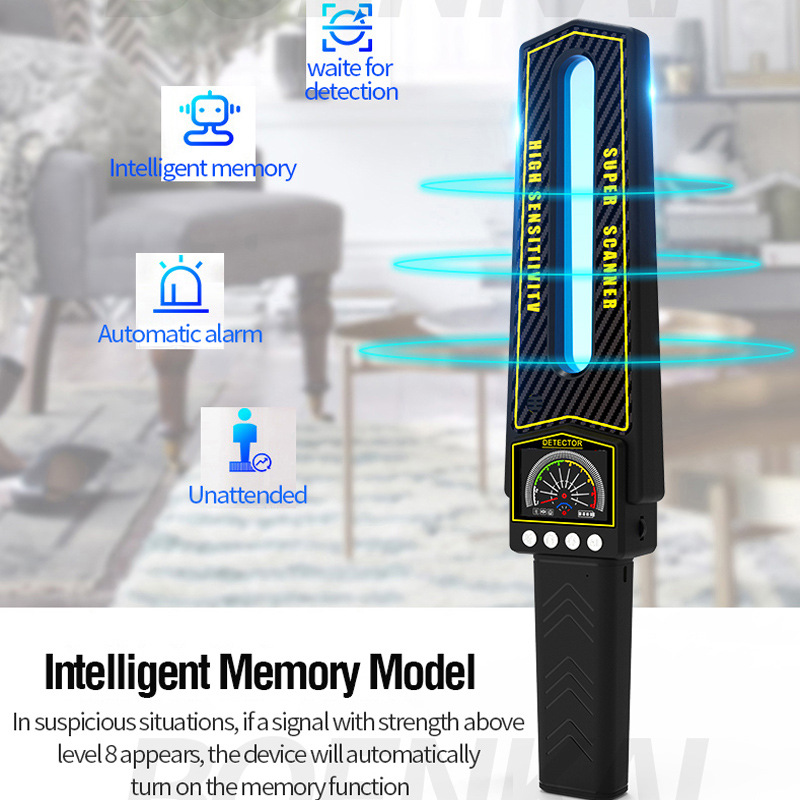 S699 Hand-held GPS Smart Signal Detector Anti Positioning Tracking Monitoring Eavesdropping Camera Wireless Detection Scanner