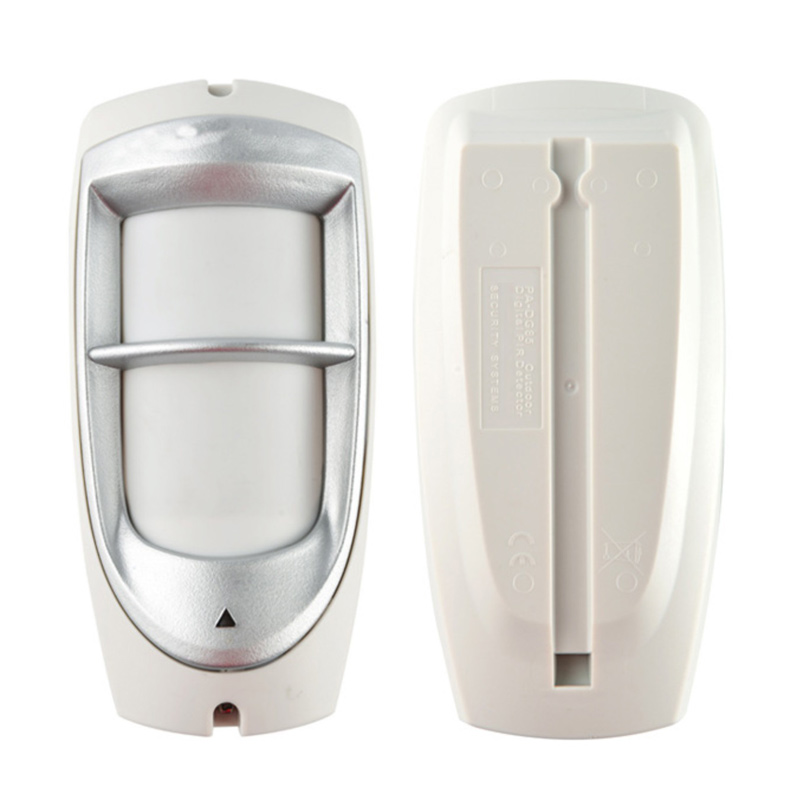 Outdoor Wall Mount Waterproof Infrared Detector Intelligent Wired Anti Pet Human Body Sensing Mobile Detection Alarm