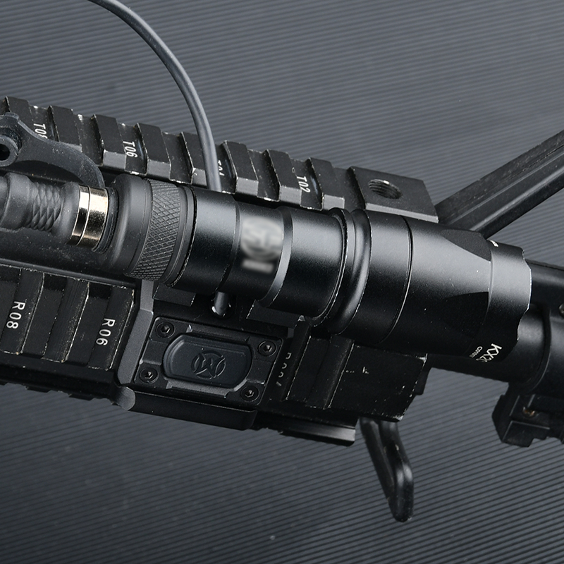 WADSN M600C M300A flashlight metal high lumen installation HotBottom base, suitable for 20mm rail gas soft accessories