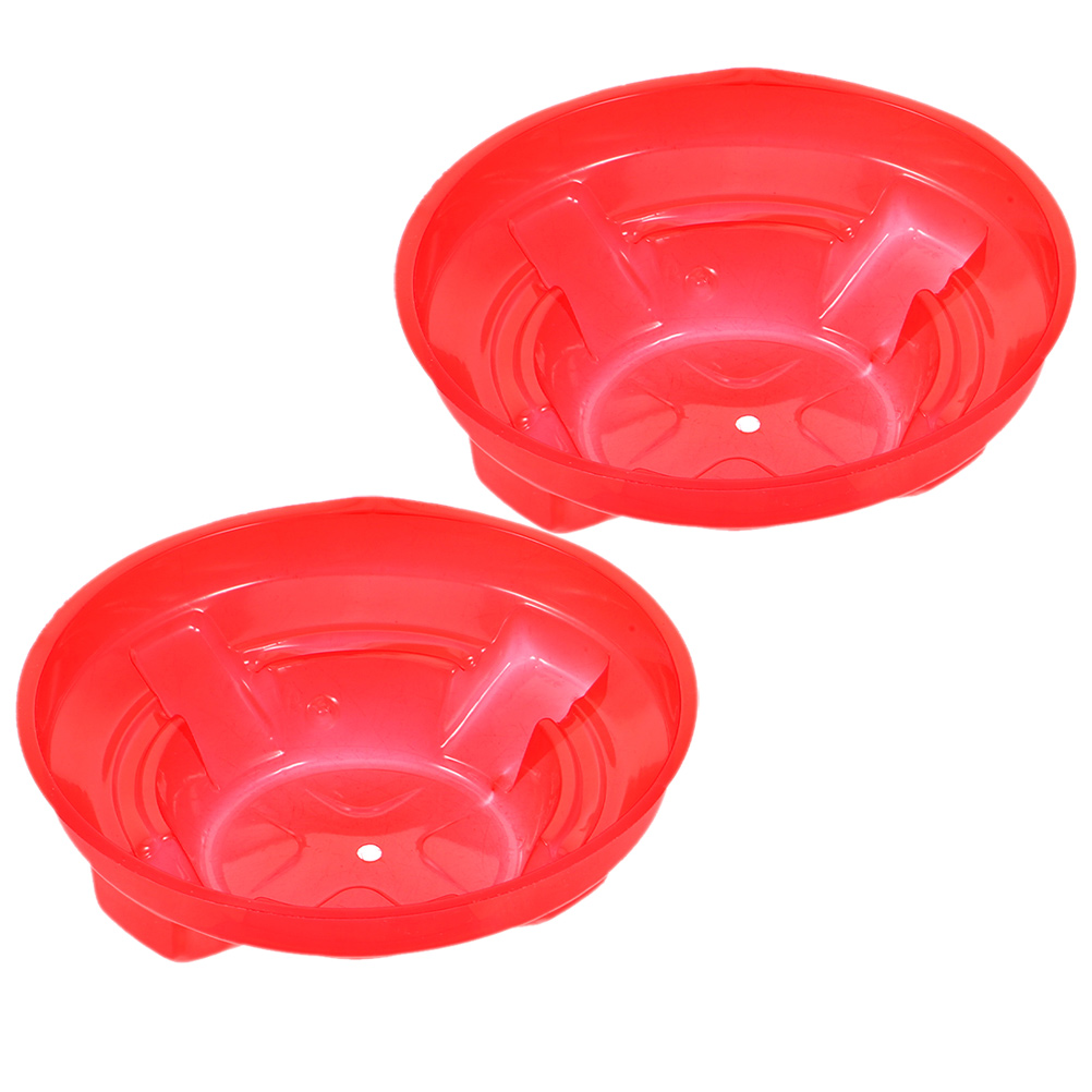 2 Pcs Smoke Dust Cover Air Fryer Oven Smokes Alarm for Cooking Plastic Induction