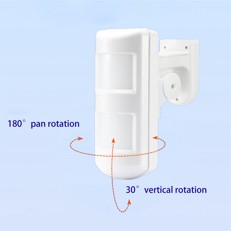 Super Quality Outdoor IP65 Wired Dual PIR+MW Alarm PIR Sensor Anti-Masking,Wide Angle Pet Friendly PIR Motion Detector