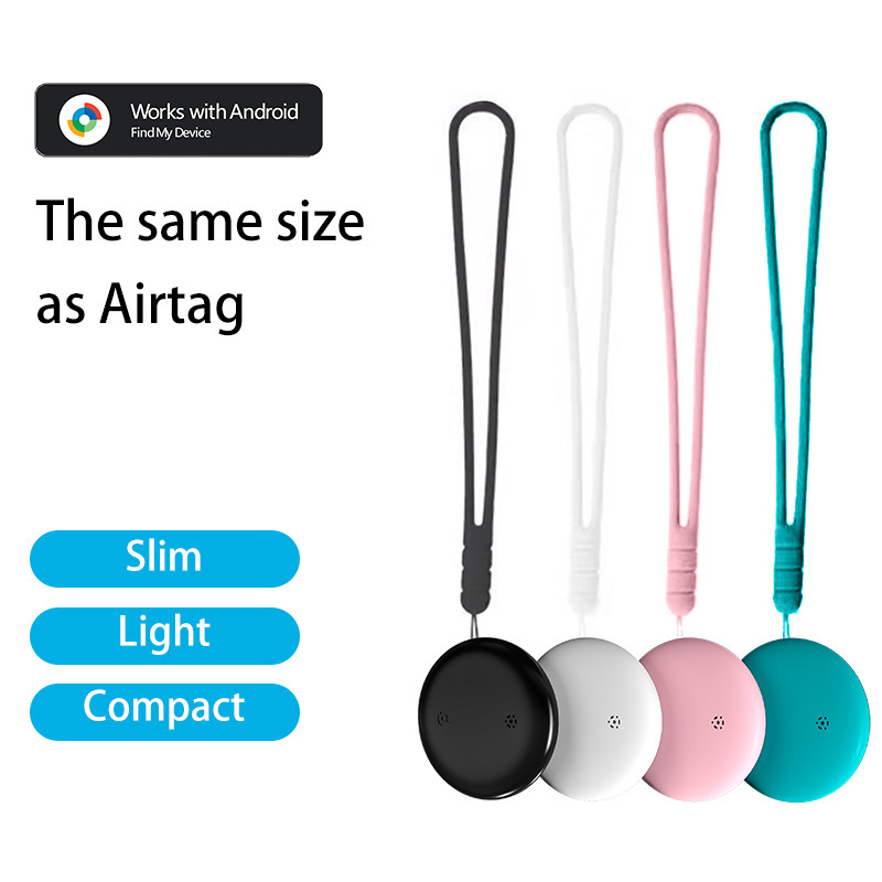 Android round slotter ip67 bluetooth anti-lost device suitable for find my device google android