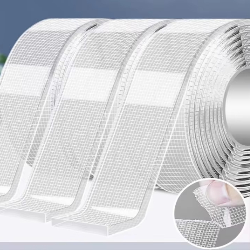 Upgraded Trackless Super Strong Double Sided Tape 3M Extra Strong Adhesive Tape Waterproof Reusable office Home Decoration Tapes