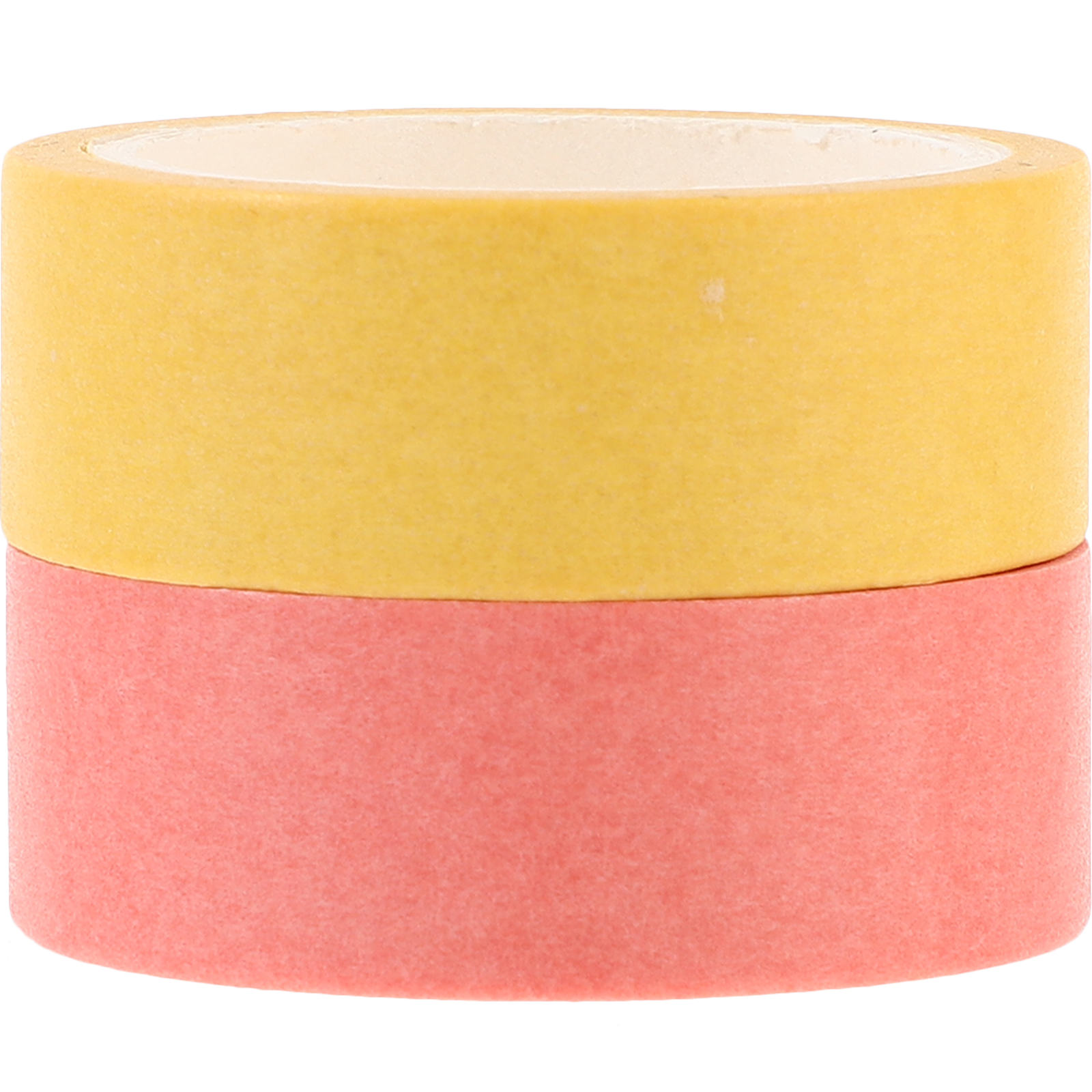 2 Rolls Scrapbooking Solid Color Tape Diy Washi Plain Handbook Decorative Adhesive Tapes Stickers