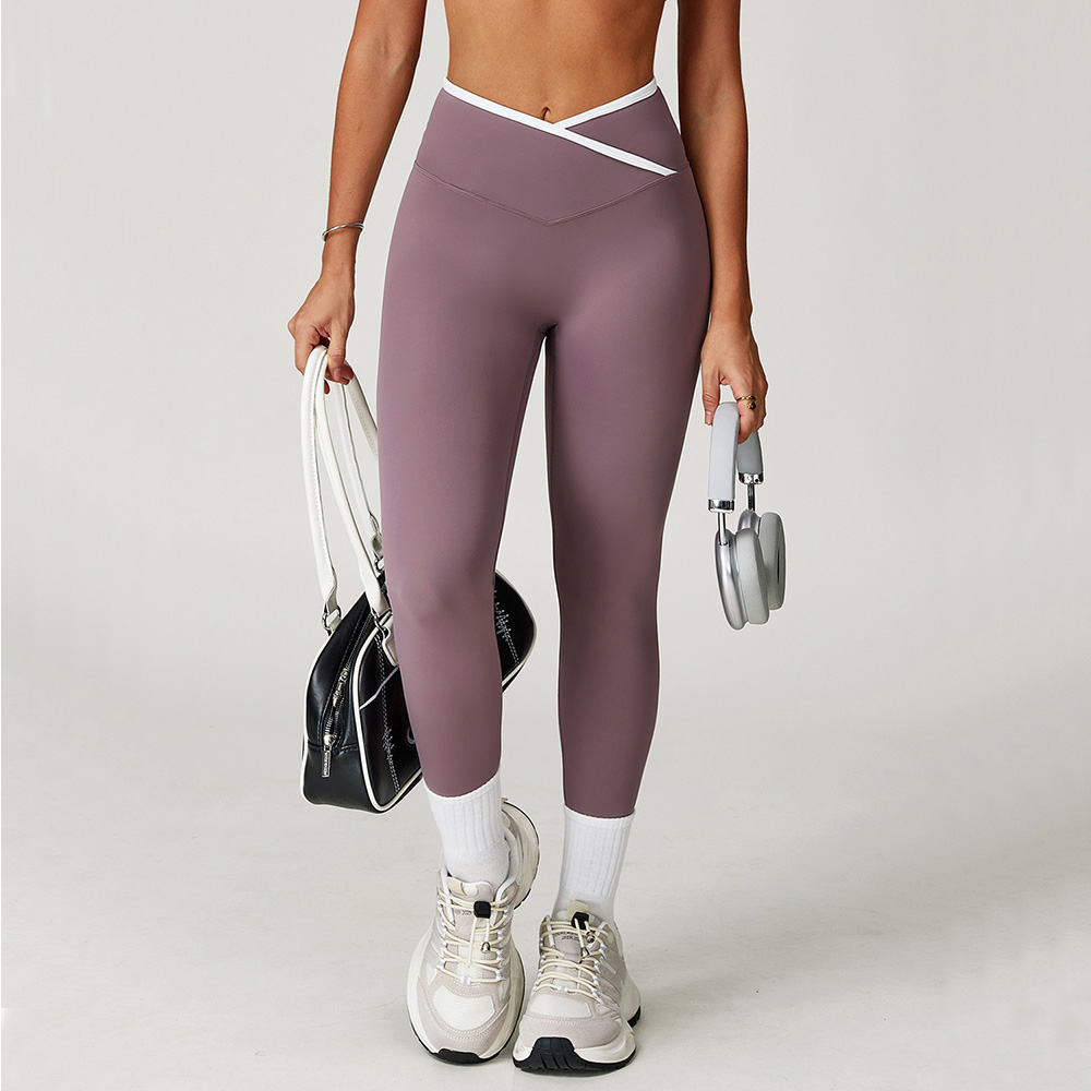 Women Impact Sports Leggings High Waist Fitness Leggings Push Up Yoga Pants Gym Clothing Running Cycling Sports Workout Tights