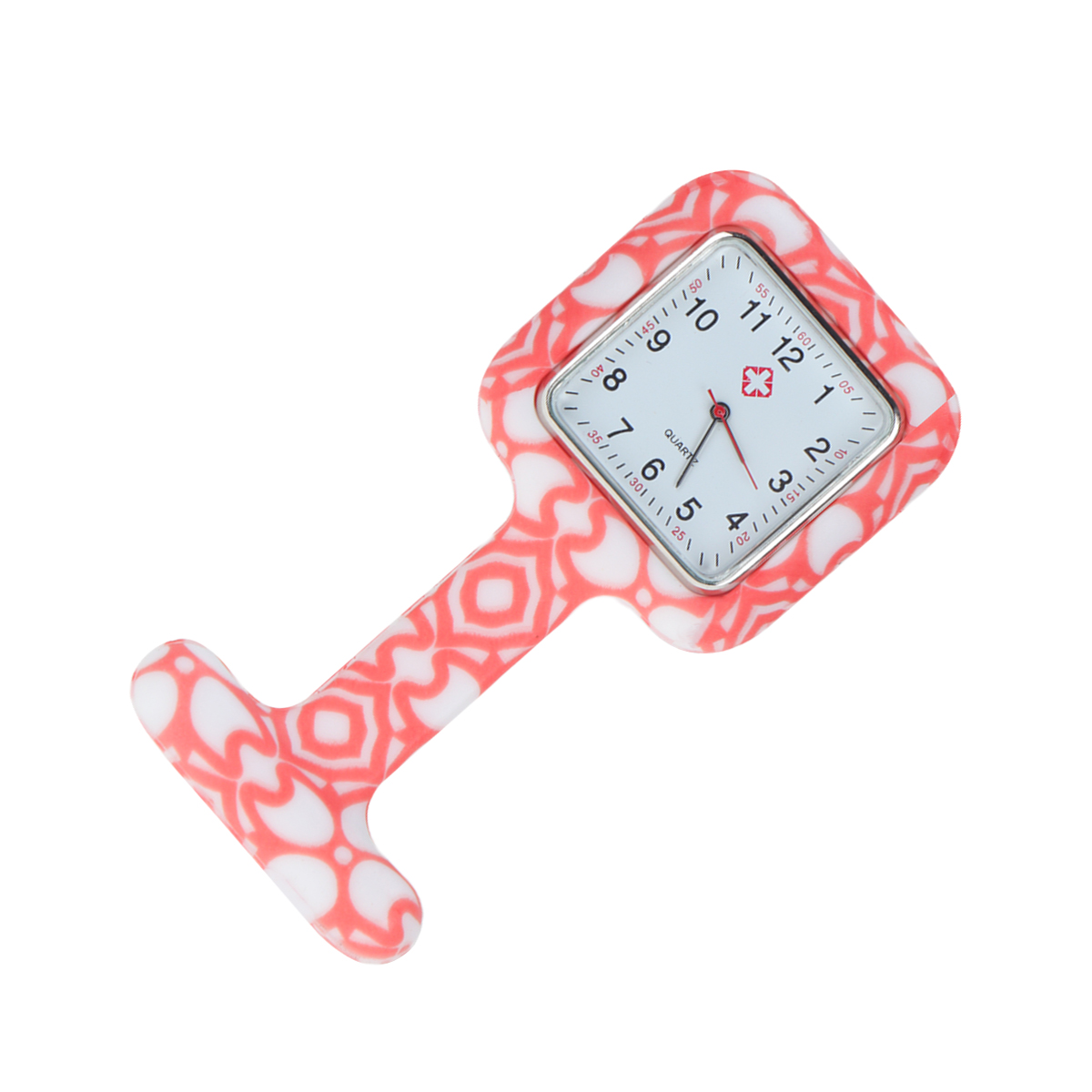 Silicone Nurse Table Doctor Watch Medical Rectangle Square Hanging Printed Pocket