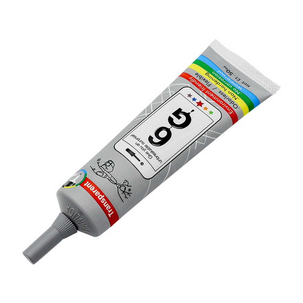 Soft Transparent 50ml Glue for Mobile Phone Assembly And Maintenance With Slight Fragrance Screen Removal Rear Cover Gluing