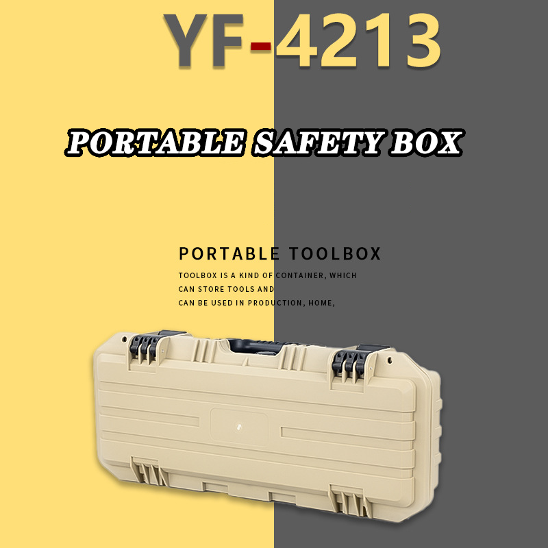 Tool Boxes Hard Shell Plumber Portable Lockable Storage Waterproof Work Bench Garage Accessories Electrician Repairs Box Storage