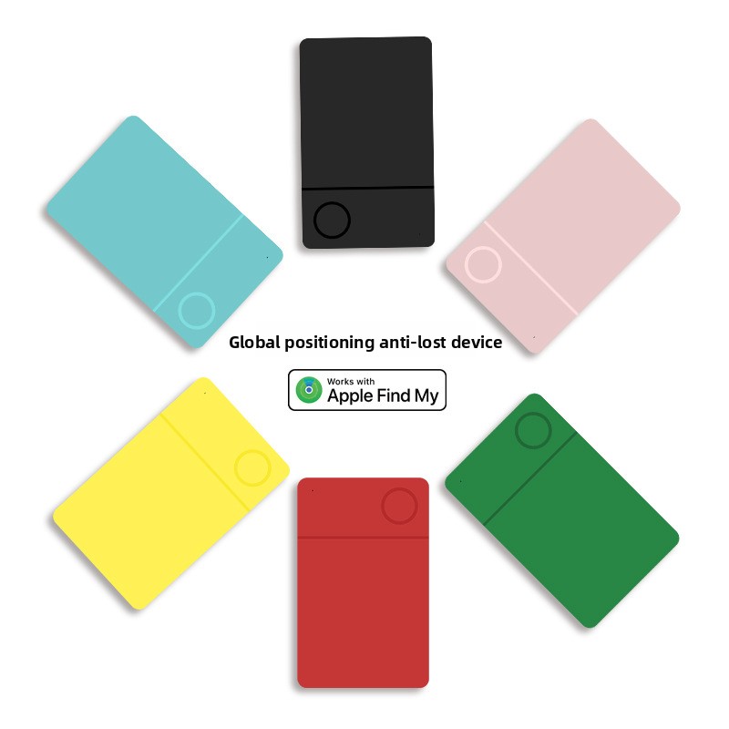 Icard global slotter ultra-thin card anti-lost device itag pet kids elderly tracking handy gadget suitable for apple search