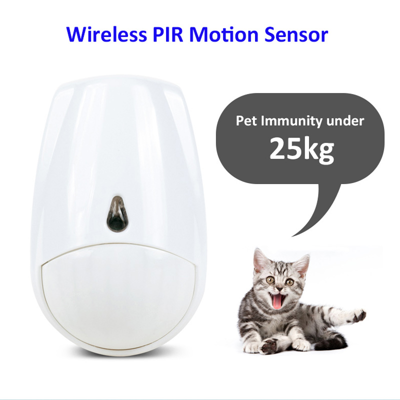 433MHz Wireless Anti-theft Alarm Pir Motion Sensor Indoor Pet Immunity 25KG Infrared Detector for Focus Alarm ST-IIIB ST-VGT