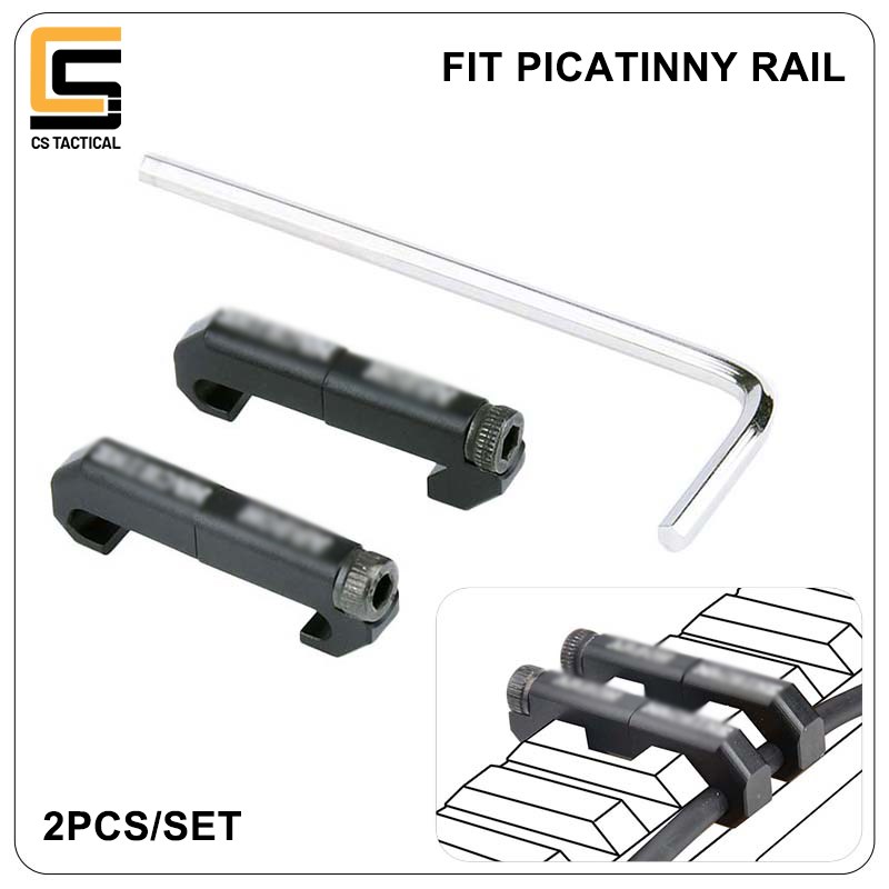 WDASN 3pcs/Set Tactical Wire Guide System for Picatinny Rail Cable Management Rail Cover Handguard Fixed Wire Guide Tail