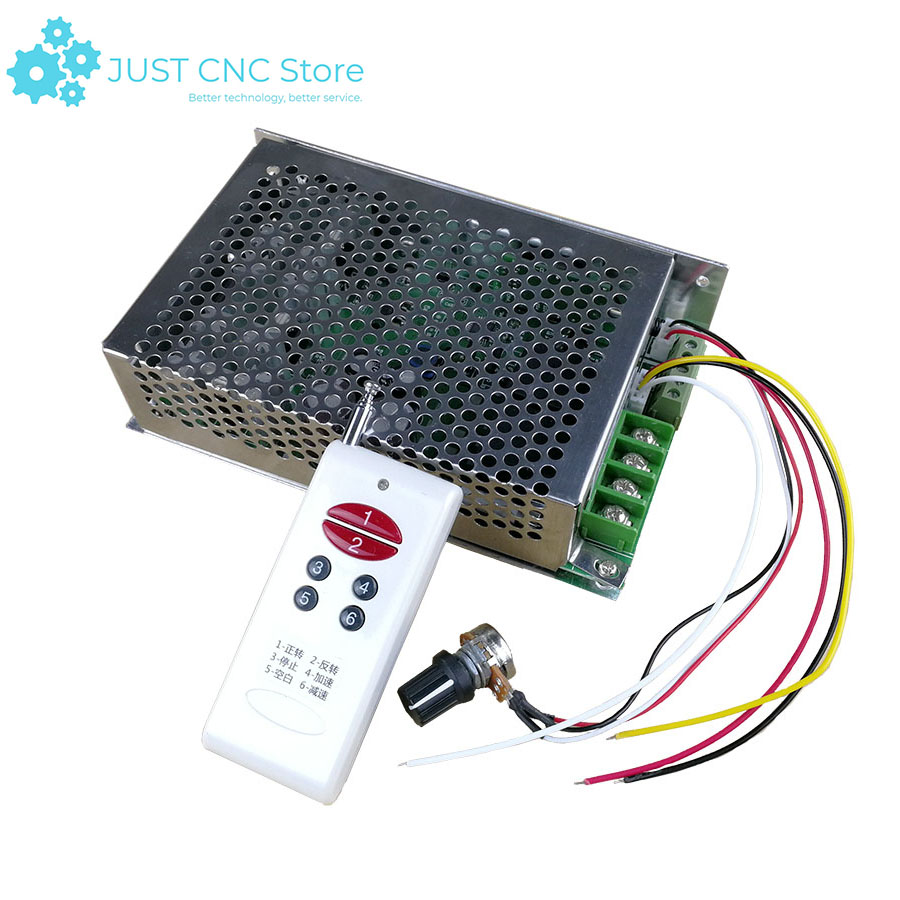 wireless remote control switch dc motor speed controller 12V 24V 30V 30A positive negative dual output power supply