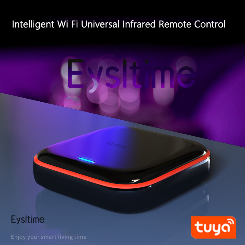 Wifi Universal Infrared Remote Control Home Tuya Voice Control 360 ° Signal Coverage Device Smart Learning Function