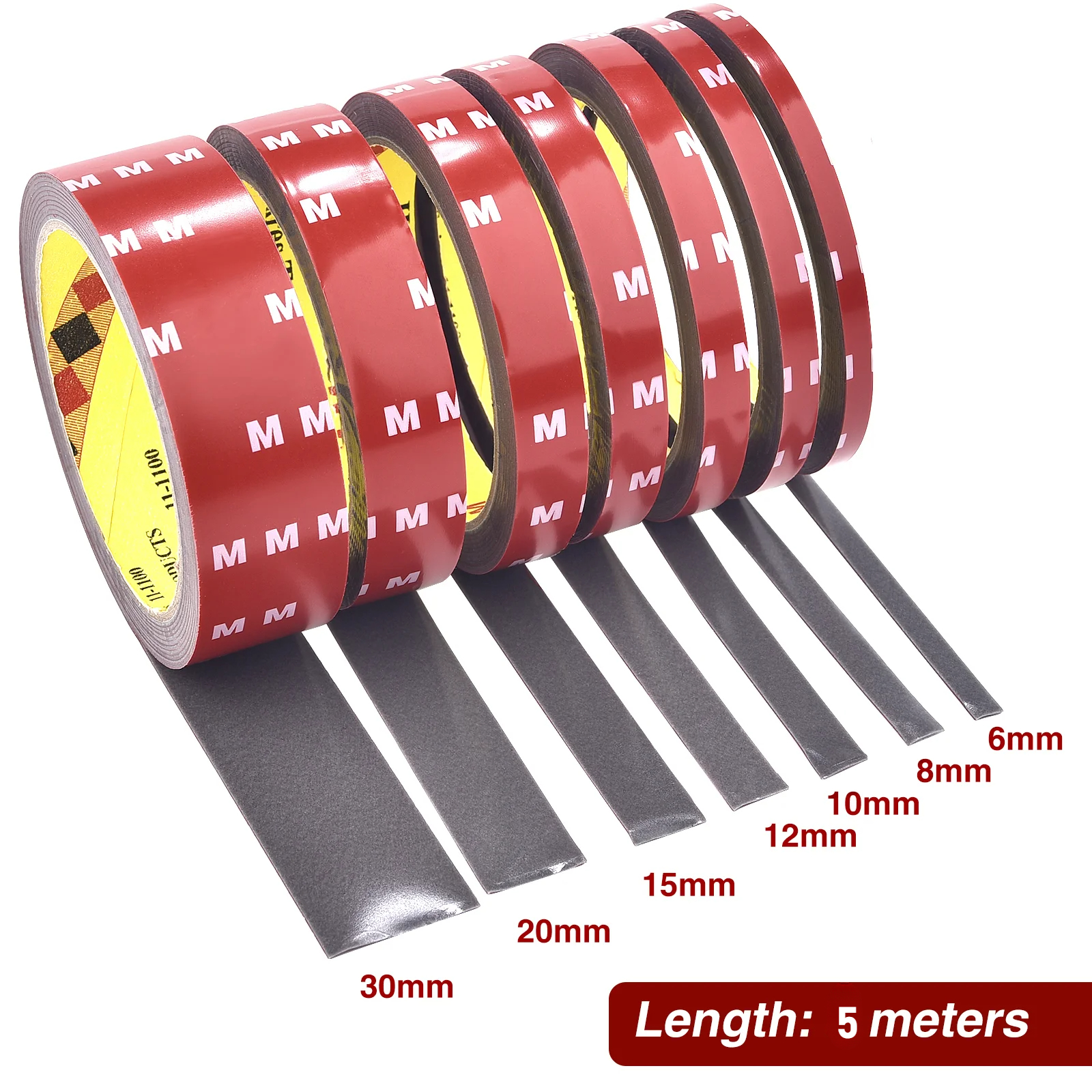 500CM Extra Strong Double Sided Tape Adhesive High Viscosity Mounting Fixing Sticky Car Special Tear Off Without Leaving Traces