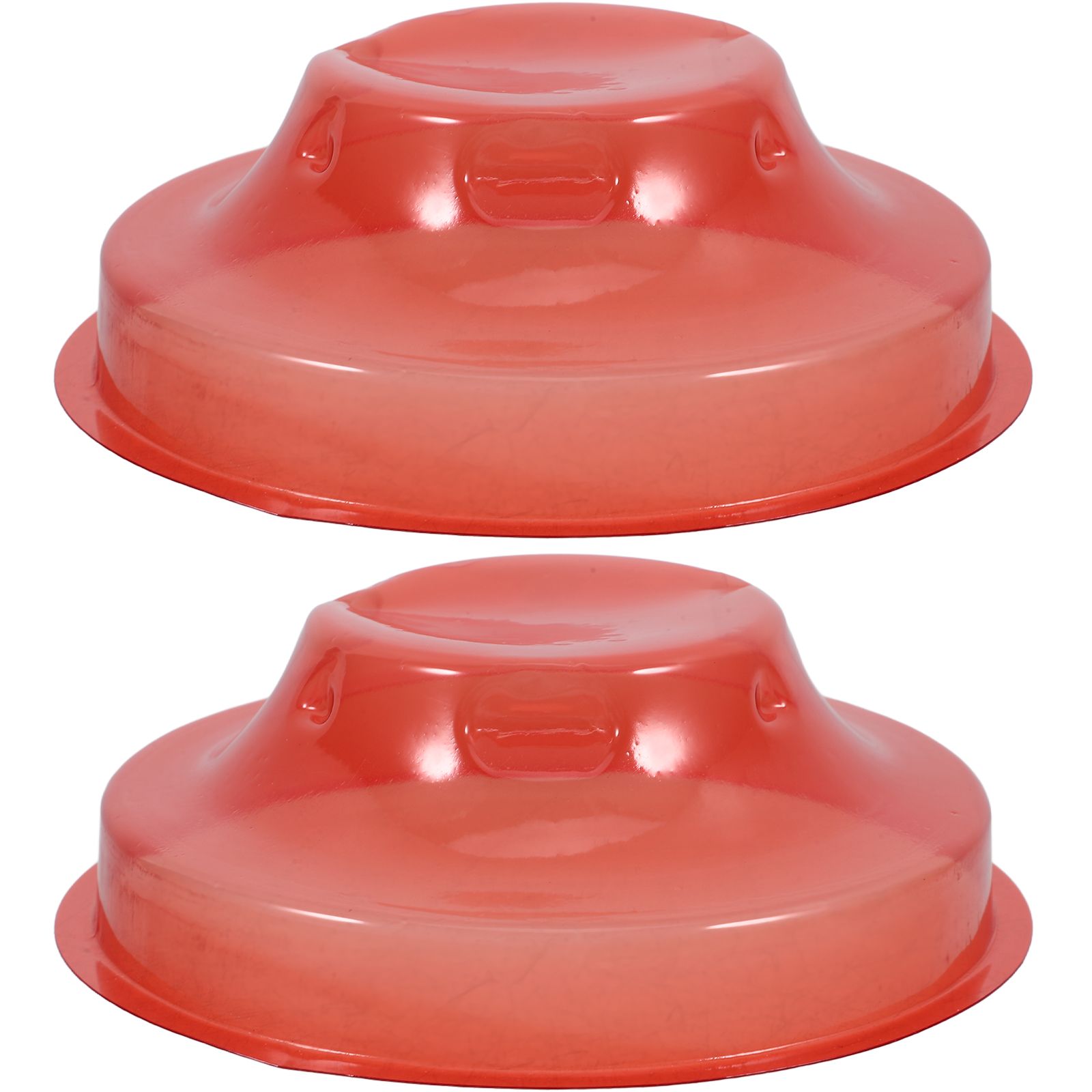 2 Pcs Orifice Plate Smoke Protective Cover Smokes Cooking Dust Abs Kitchen Smoking