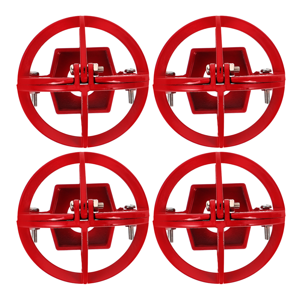 4 Pcs Alert Sprinkler Head Protective Extinguisher Covers for Ceiling Towel Car