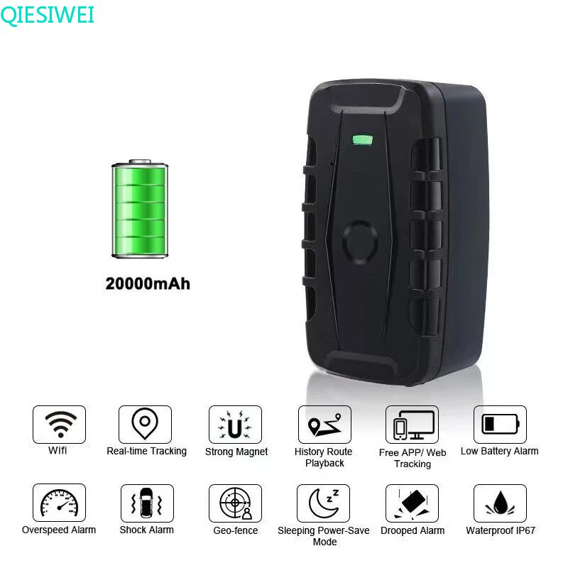 Car Waterproof GPS Tracker LK209C 10000mah 20000mAh Battery RealTime Tracking Vehicle Locator Magnet 240 Day LK209b Free App