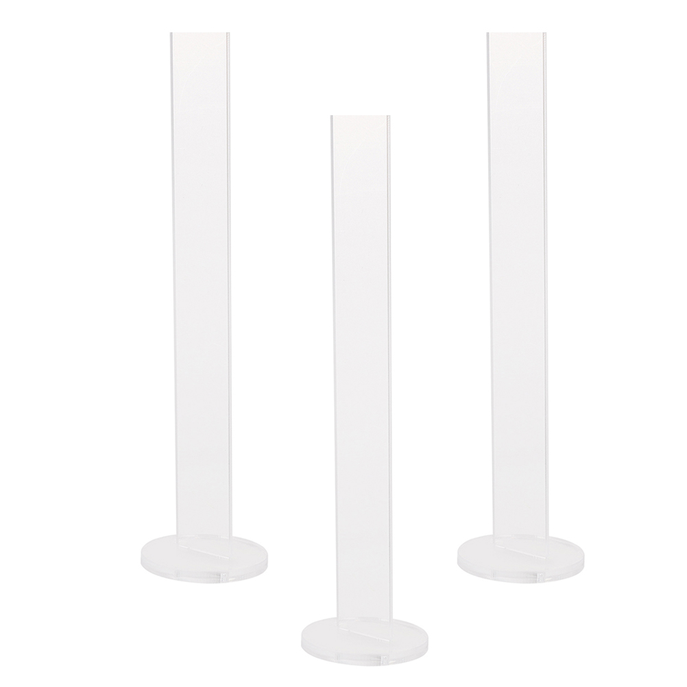 3 Pcs Acrylic Tape Rack 20x255cm Clear Cartoon Storage ganizer Adhesive St Shelves For Washi Packing Tapes Easy Assemble