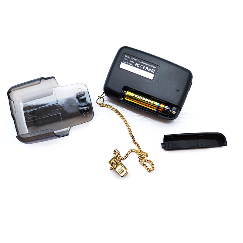 Smart Alphanumeric Beeper Pager Wireless Paging System Support Korean English Germany Hebrew Arabic Language