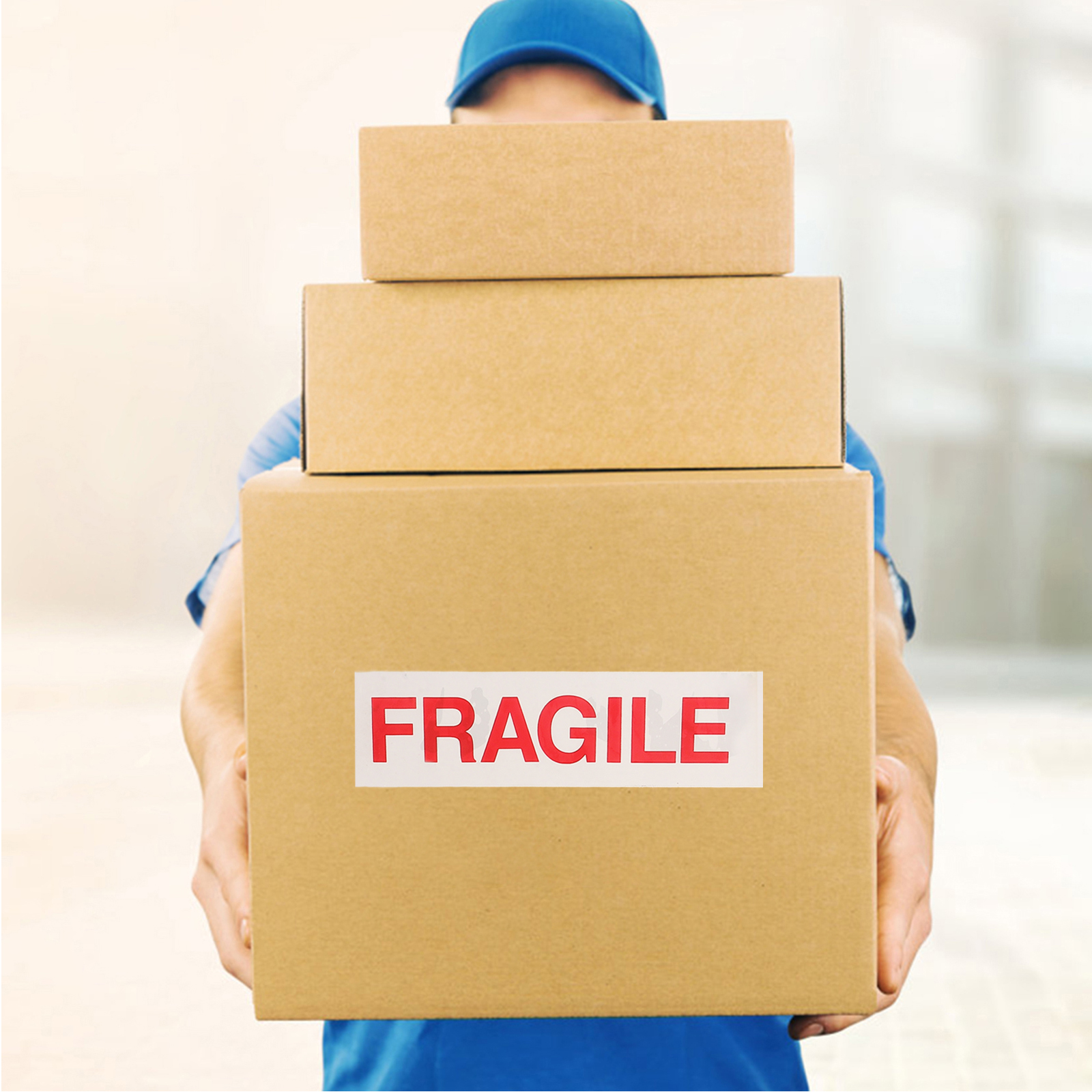 3 Rolls Fragile Warning Tape Strong Adhesive Boxes Labels Moving Stickers Packing Mailing Tapes Washi Tape Sealing Supplies