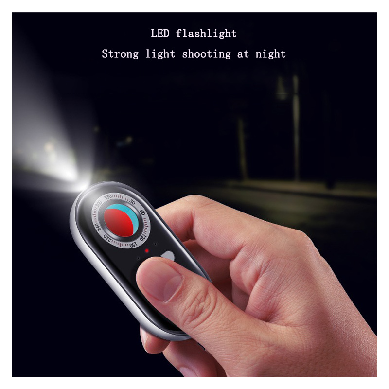 K98 Infrared Anti-theft Wireless Signal Radio Detector Hotel Portable Anti Camera Surveillance GPS Positioning Vibration Alarm