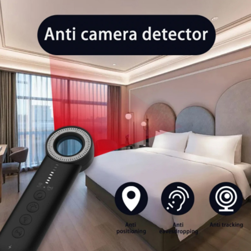 Portable Spy Tool Detection Travel Wireless Signal Radio Wave Detector Quickly Find Hidden Cameras Anti Monitoring GPS Location