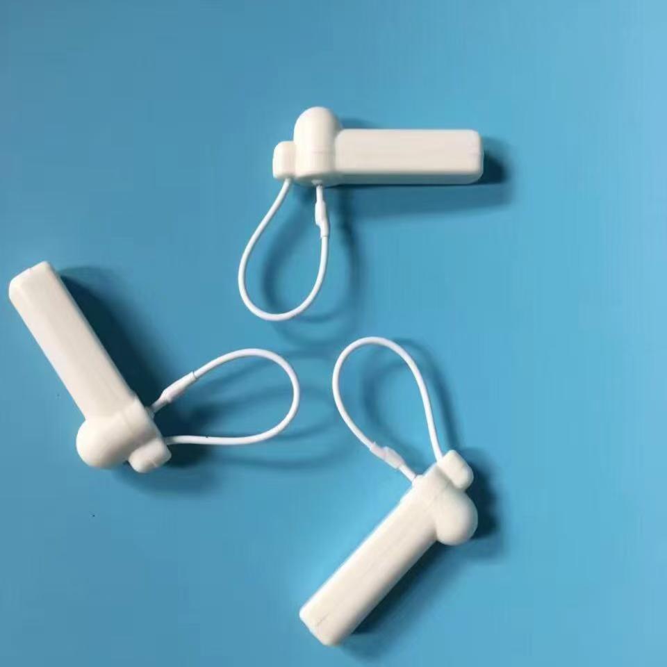 150 PCS With Rope Small Hammer Supermarket Anti-Theft Hard Label AM (58KHZ) Clothes Luggage Shoes Anti-Theft Magnetic Buckle EAS