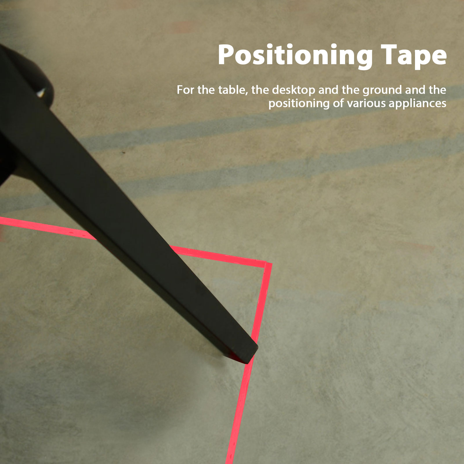 10pcs Warning Line 3Mm X 50M Desktop Positioning Insulation Tape Seamless Color Marking Line For Flame Retardant High